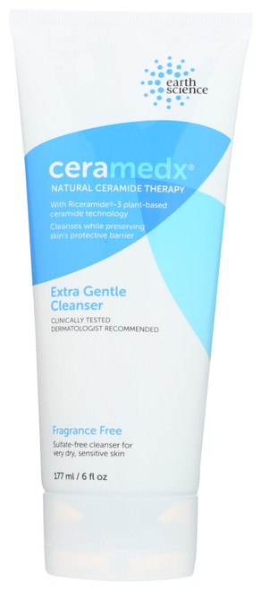 Cleanser Extra Gentle Dry, Sensitive Skin Earth Science Naturals 177mL