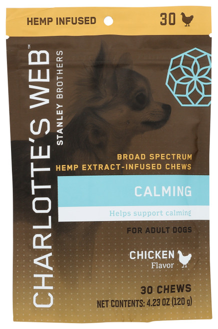 Charlotte's Web Canine Calming Chew 4g 30 Count