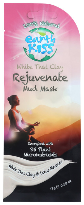 Mud Mask White Thai Clay Rejuvenate White Thai Clay & Lotus Blossom 17 Gram