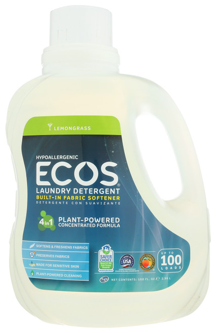 Laundry Detergent Lemongrass 100oz