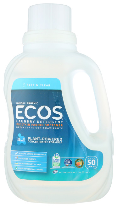 Laundry Detergent Free & Clear 50oz