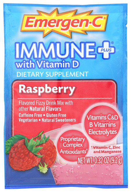 Vitamin C Imm+ Raspberry System Support* With Vitamin D 30 Count