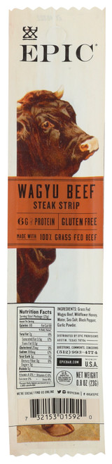 Steak Strip Wagyu Beef .8oz