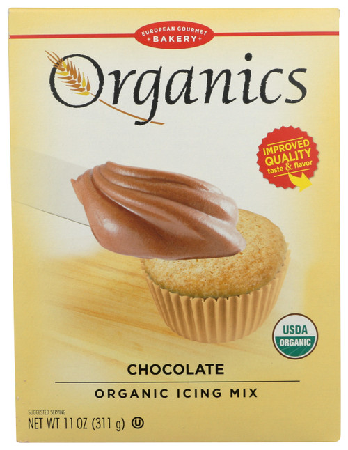 Organic Icing Mix Chocolate 11oz