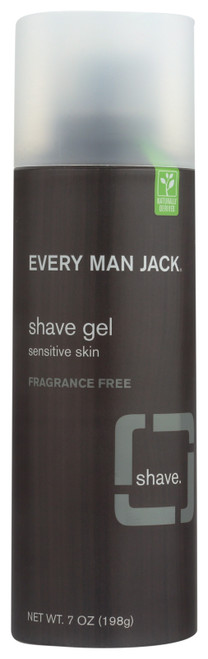 Shaving Gel Fragrance Free Sensitive Skin 7oz