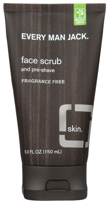 Face Scrub Fragrance Free And Pre-Shave 5oz