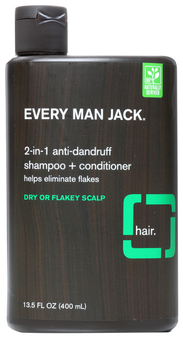 2-In-1 Anti-Dandruff Shampoo + Conditioner Eucalyptus Mint Helps Eliminate Flakes 13.5oz