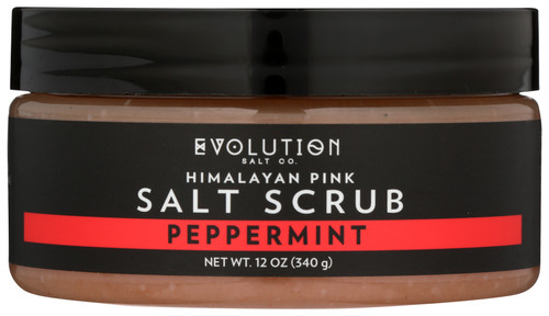 Himalayan Pink Salt Scrub-Peppermint Peppermint 12oz