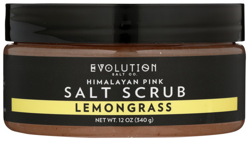 Himalayan Pink Salt Scrub-Lemongrass Lemongrass 12oz