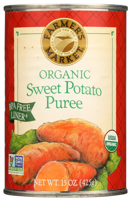 Sweet Potato Puree Organic 15oz