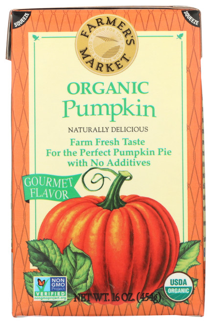 Pumpkin Tetrapak Organic 16oz