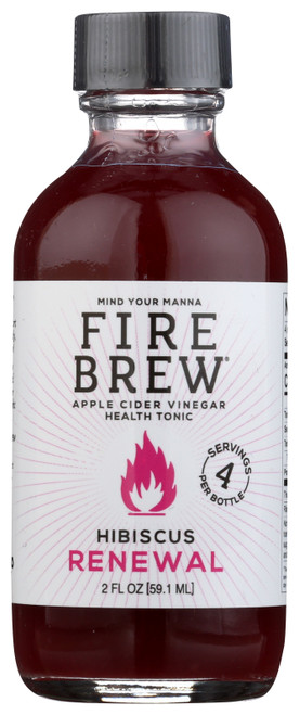 Fire Brew Health Tonic Hibiscus 2 Oz. - Renewal Blend 2oz