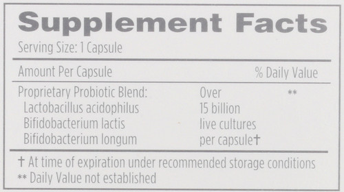 Florajen Digestion For Antibiotic Side Effects And Potent Probiotic Benefits 15 Billion Cfus 30 Count