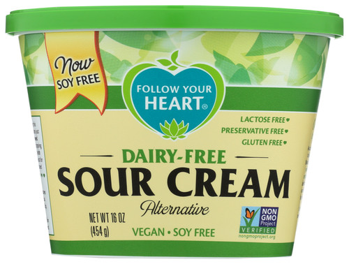Dairy-Free Sour Cream Dairy Alternative Earth Island 16oz