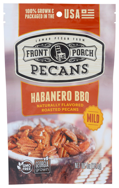 Pecans Roasted Barbecue Pecans Front Porch Pecans LLC 4oz