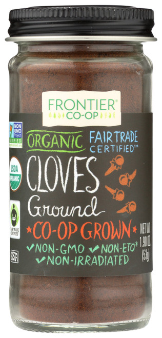 Cloves Ground Certified Organic, Fair Trade Certified  1.9oz