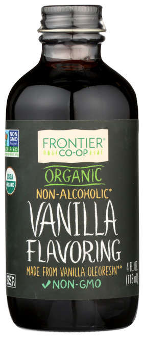 Vanilla Flavoring Certified Organic 4oz