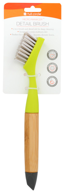 Micro Manager, Detail Brush And Household Tool Green 12/1 Ct