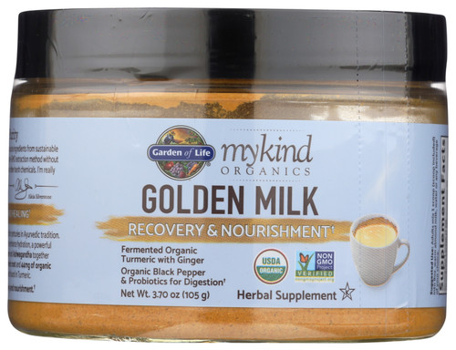 Mykind Organics Golden Milk Powder  3.7oz