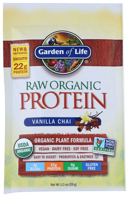 Protein Raw Organic Protein Vanilla Chai Pkt 1oz