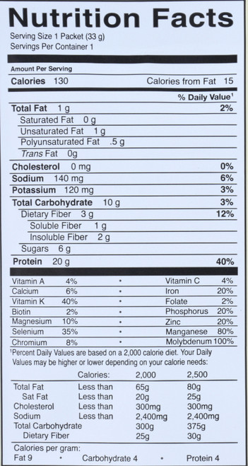 Raw Protein & Greens Raw Protein And Greens - Lightly Sweet Pkt 1.1oz