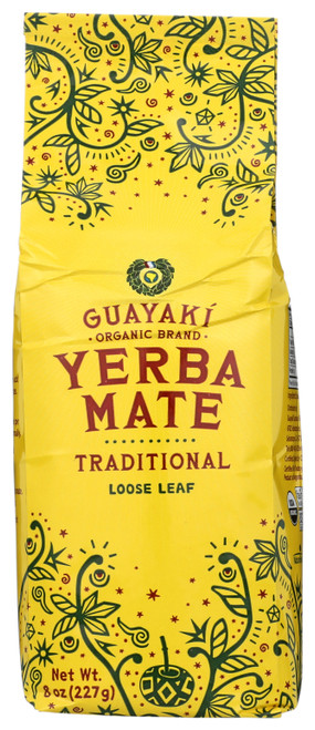 Yerba Mate Traditional, Org, Ft Loose Leaf 8oz