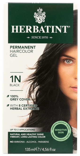 Hair Color,1N,Black 1N Black 135mL
