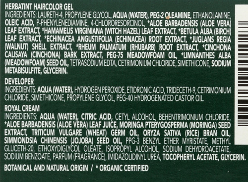 Herbatint Permanent Haircolor Gel 3N Dark Chestnut 135mL