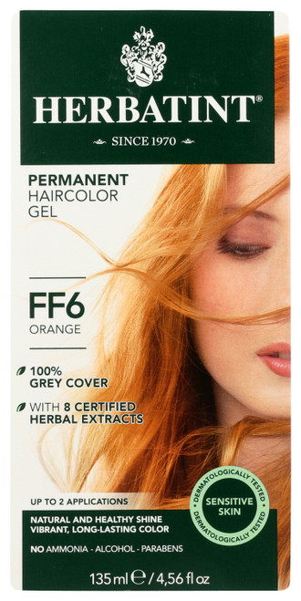 Permanent Hair Color Ff6 Orange 135mL