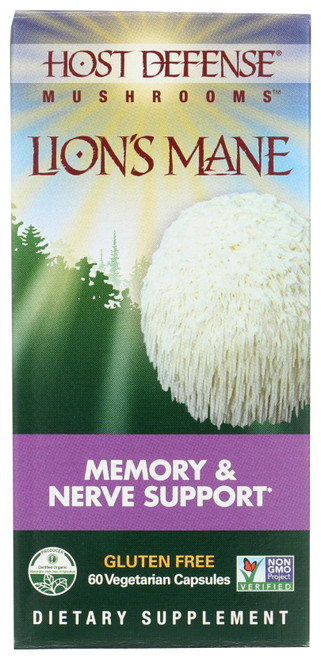 Lion's Mane Memory & Nerve Support* 60 Count