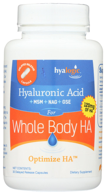 Hyaluronic Acid +Msm+Nag+Gse Optimize Ha For Whole Body Ha 30 Count
