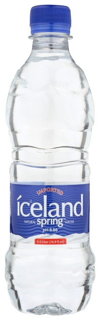 Premium Imported Water From Iceland Non Carbonated Water Natural Spring Water With High PH 8.88 .5 Liter