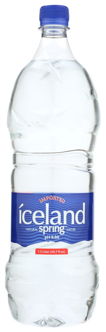 Premium Imported Water From Iceland Non Carbonated Water Natural Spring Water With High PH 8.88 1.5 Liter