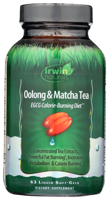 Oolong & Matcha Tea Egcg Calorie Burning Diet  63 Count