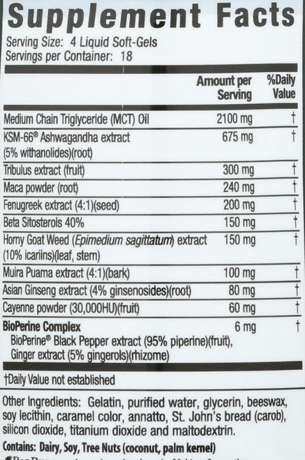 Steel-Libido Peak Testosterone 75 Count