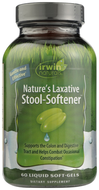 Nature's Laxative Stool Softener Softgels 60 Count