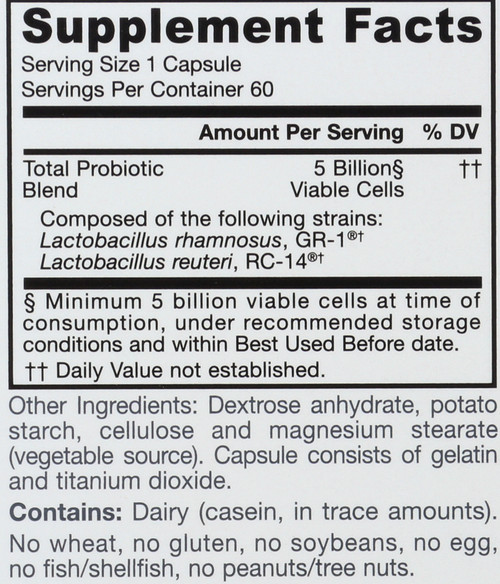 Fem-Dophilus 5 Billion Organisms Per Cap 60 Count