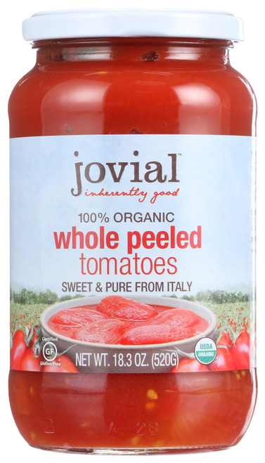 Whole Peeled Tomatoes Whole Peeled 100% Organic 18.3oz