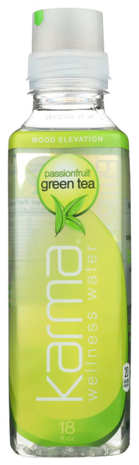 Karma® Wellness Water Passionfruit Green Tea Vitamin-Enhanced Water 18oz