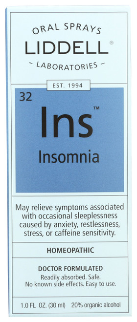 Ins 32 Insomnia Homeopathic Remedy Oral Sprays 1oz
