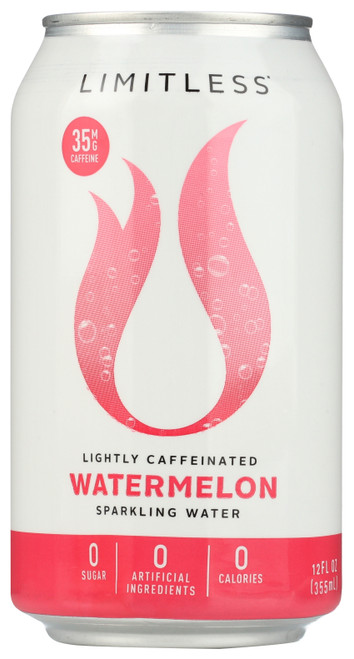 Lightly Caffeinated Sparkling Water Watermelon 12oz