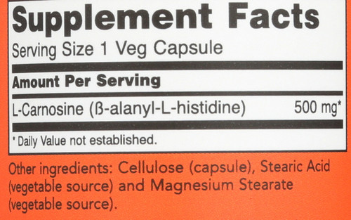 L-Carnosine 500 mg - 50 Vegcaps®