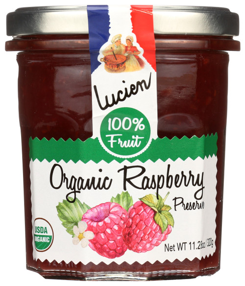 Lucien Georgelin Organic Raspberry Fruit Spread  11.28oz