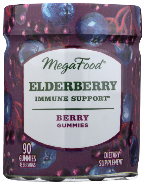 Gummy Elderberry Immune Support - Berry 90 Count