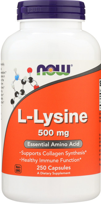 L-Lysine 500 mg - 250 Capsules