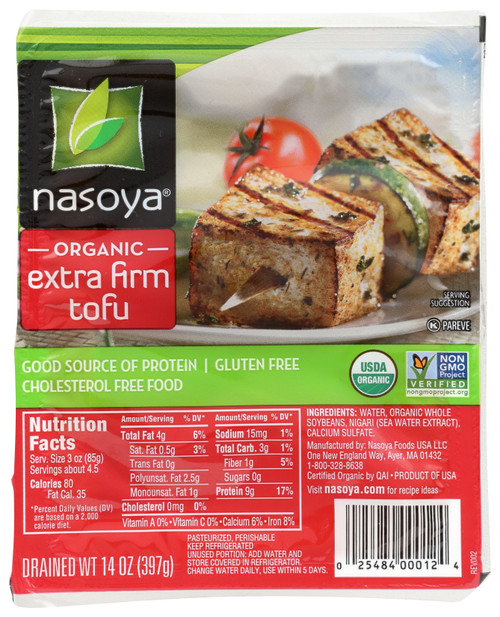 Tofu Extra Firm Organic 14oz