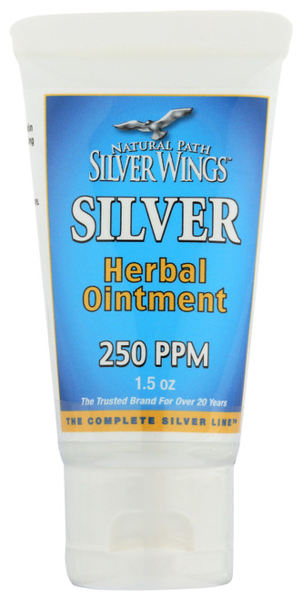 Silver 250ppm Herbal Ointment Tube 1.5oz