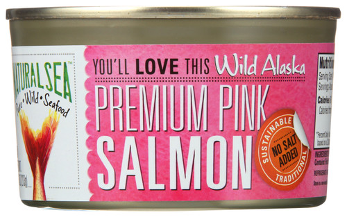 Pink Salmon Premium Alaskan No Salt Added 7.5oz