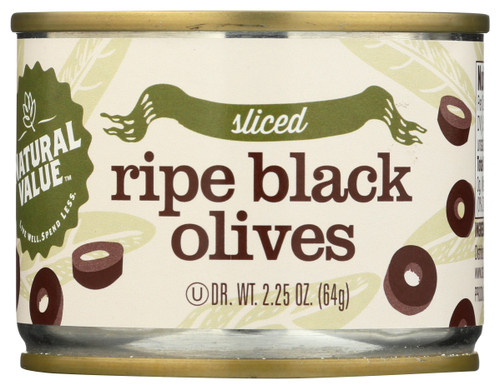 Olives Sliced Black Olives Canned 2.25oz