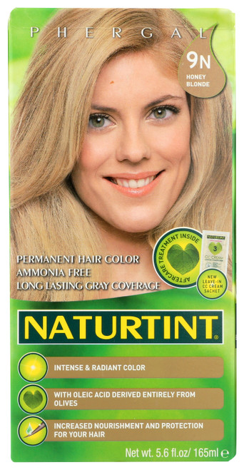 Permanent Hair Color 9N Honey Blonde Plant Enriched 5.6oz